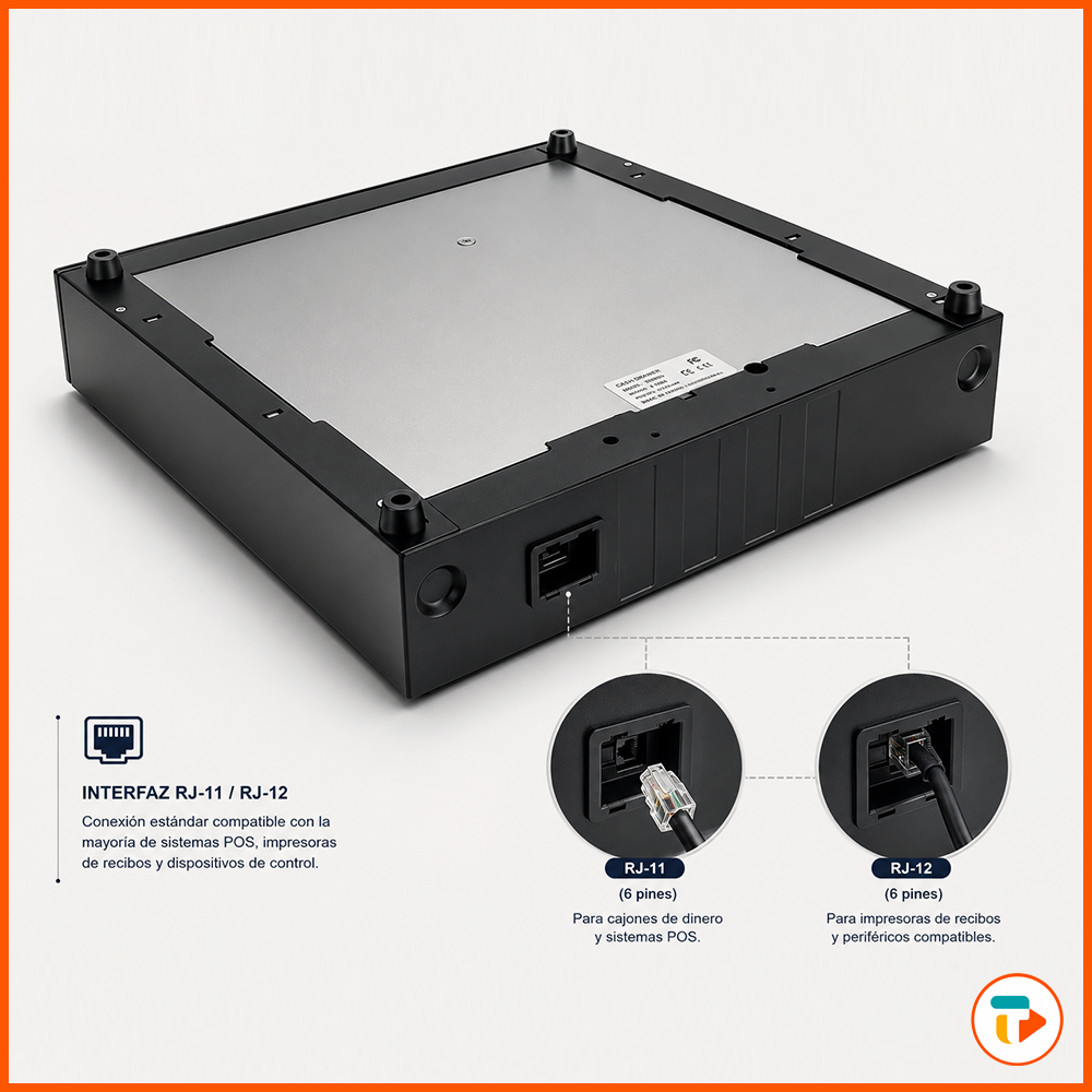 Caja Registradora / Gaveta de Dinero Electrónica TUNTUN