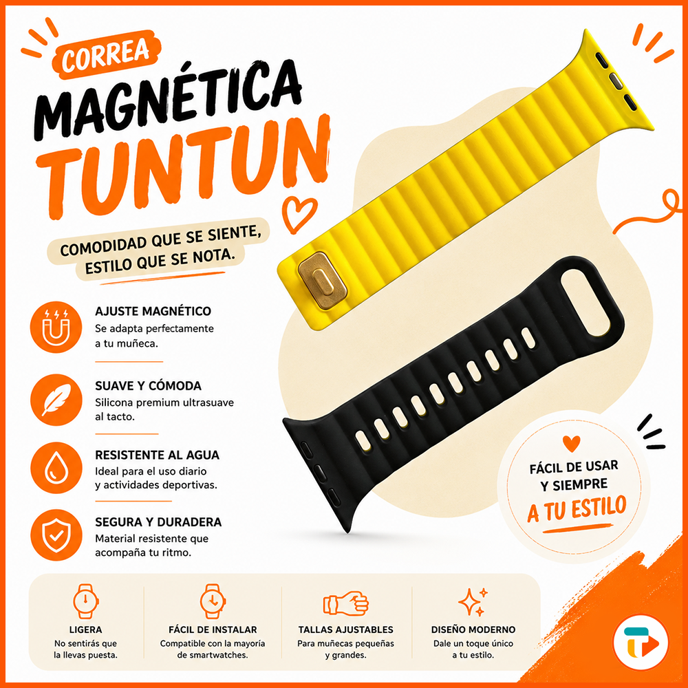 Correa/Pulsera Silicona Duo para Apple Watch