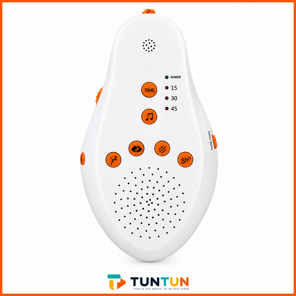 Máquina de Ruido Blanco para Bebé | Portátil con Sensor de Llanto