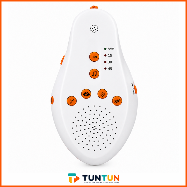 Máquina de Ruido Blanco para Bebé | Portátil con Sensor de Llanto