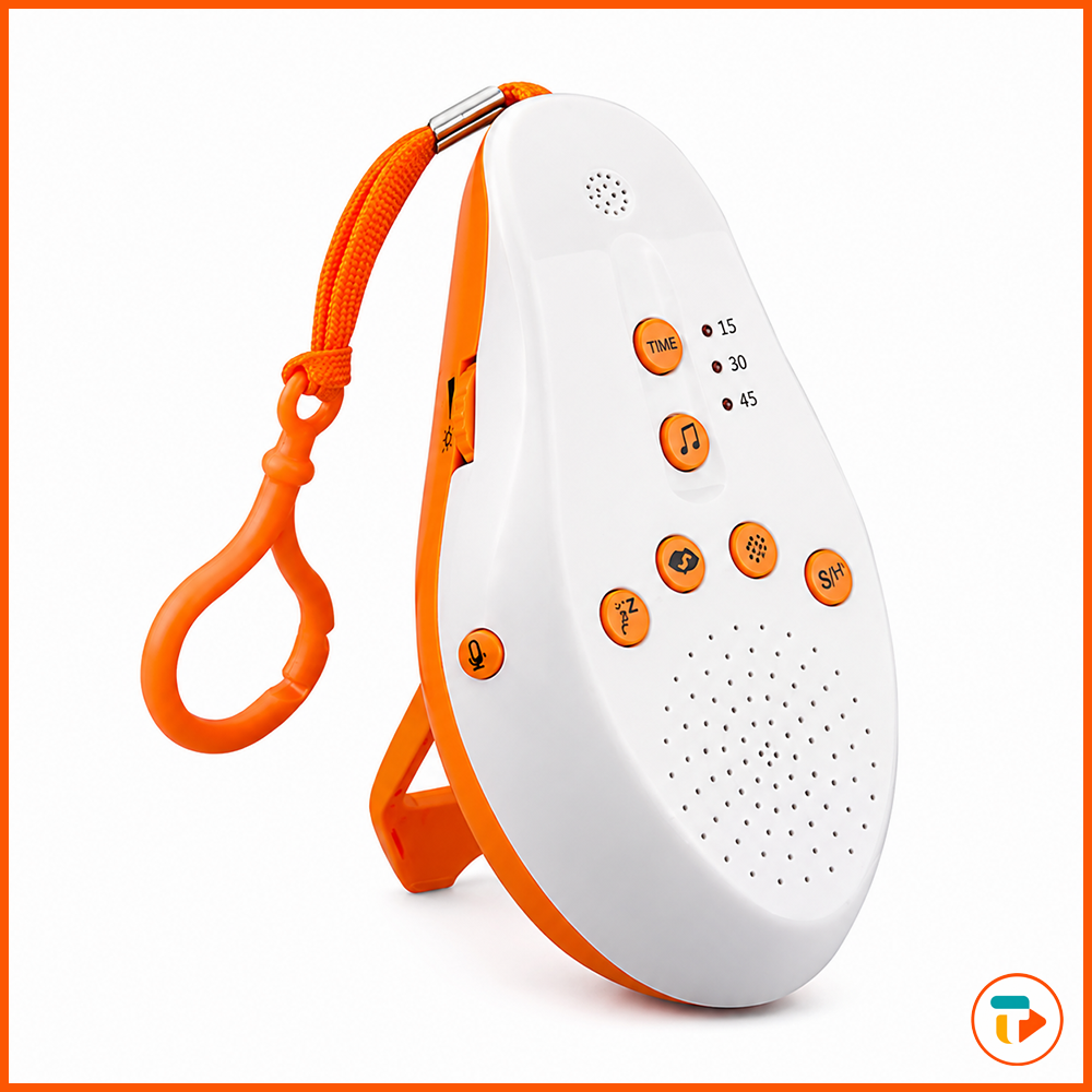 Máquina de Ruido Blanco para Bebé | Portátil con Sensor de Llanto