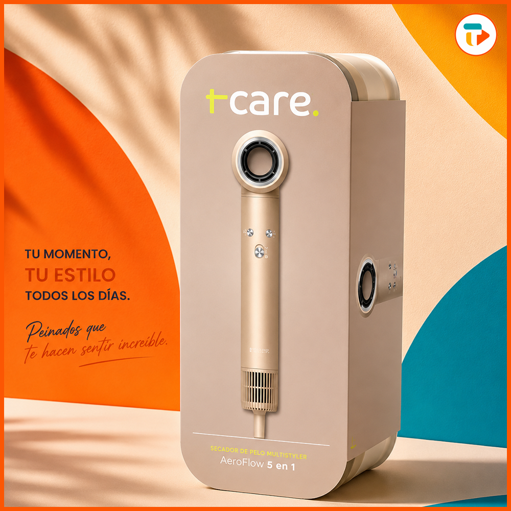 Secador de Pelo CARE Profesional Iónico 5 en 1