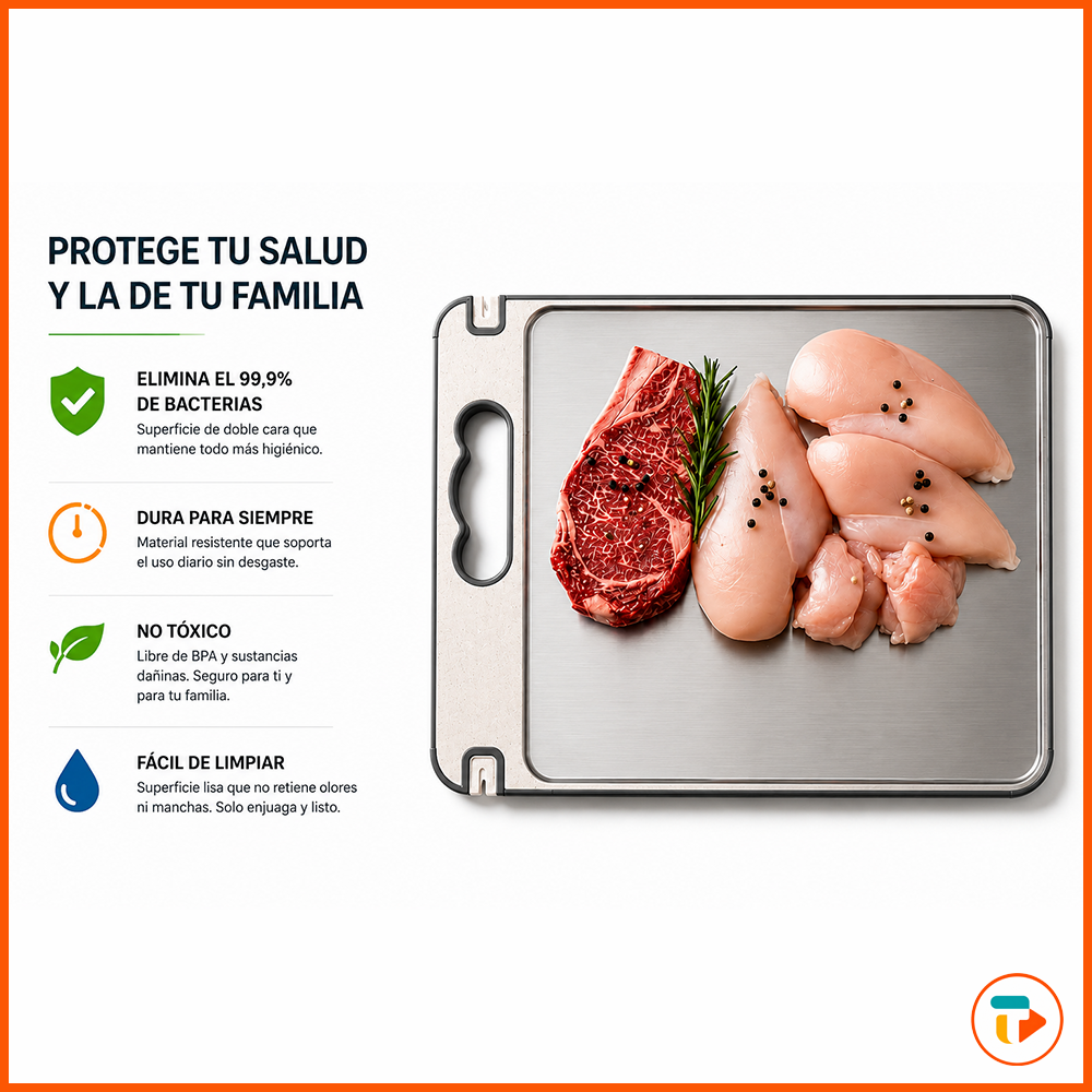 Tabla de Picar Doble Cara TUNTUN