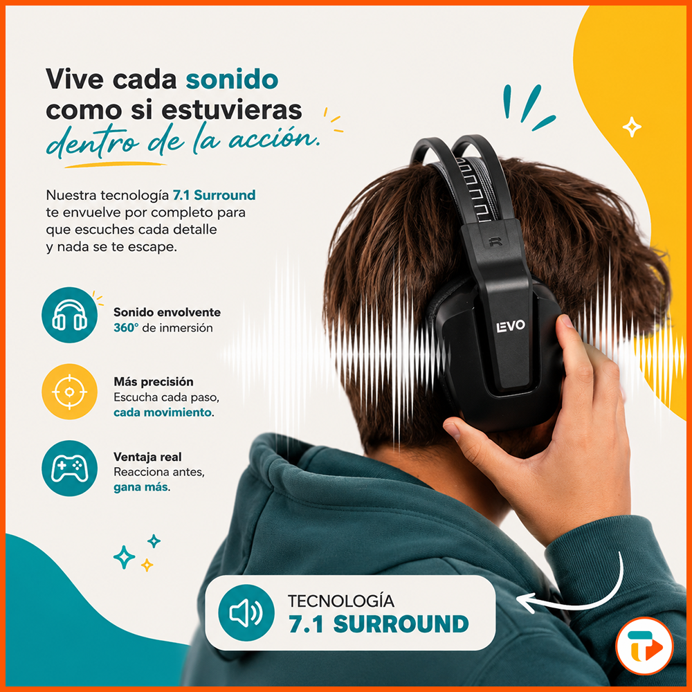 Audífonos Gamer con Micrófono