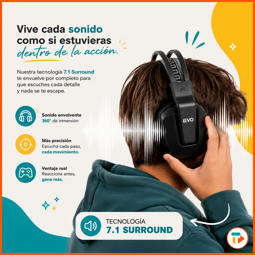 Audífonos Gamer con Micrófono