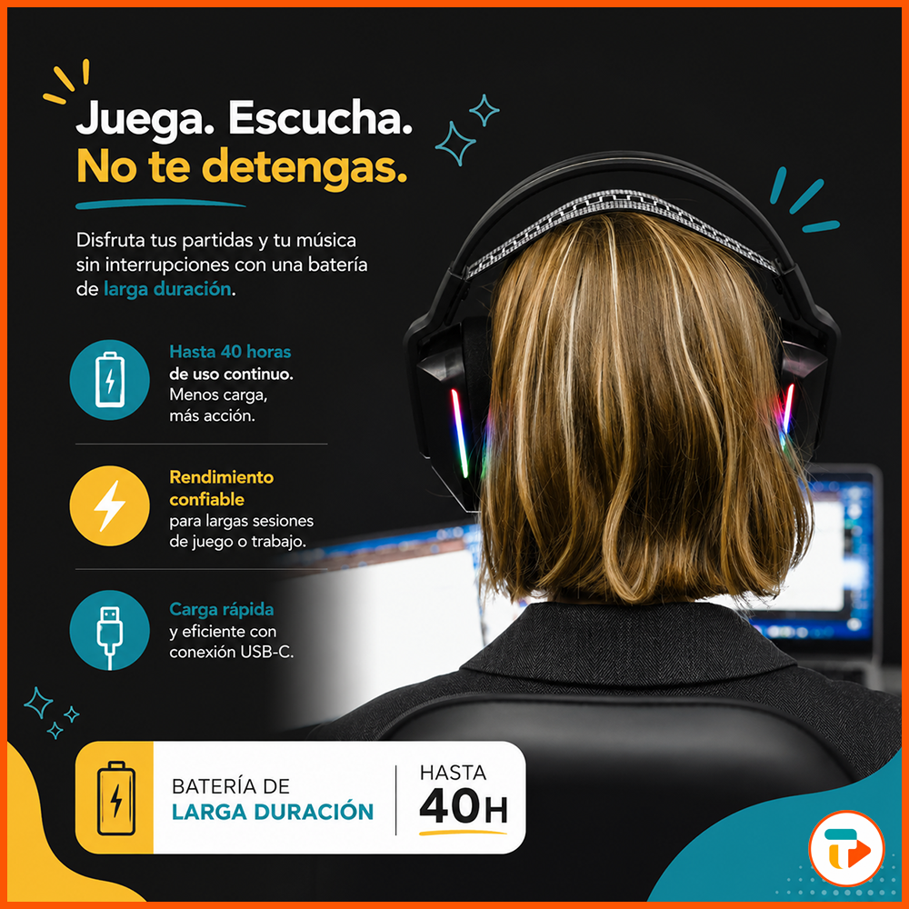 Audífonos Gamer con Micrófono