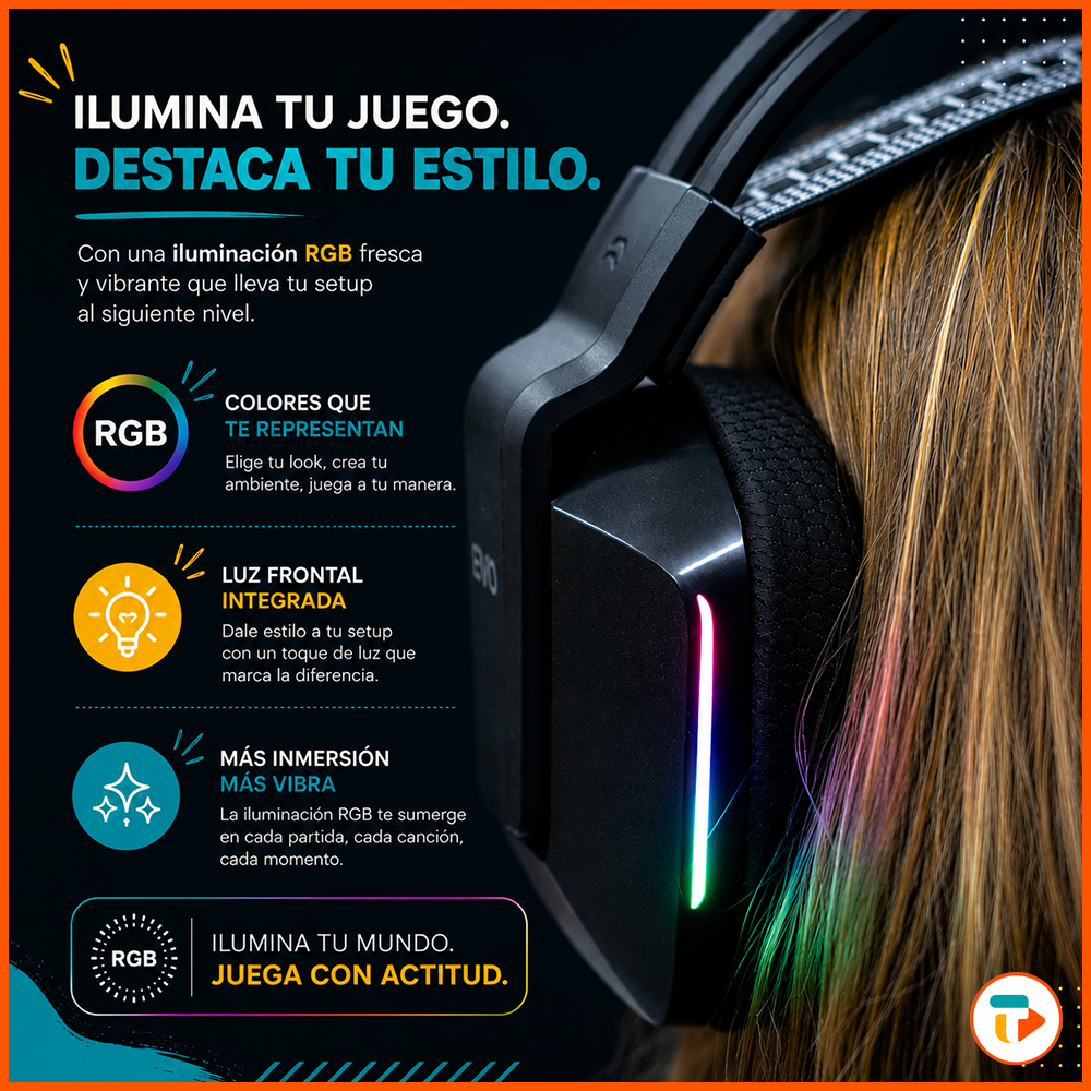Audífonos Gamer con Micrófono