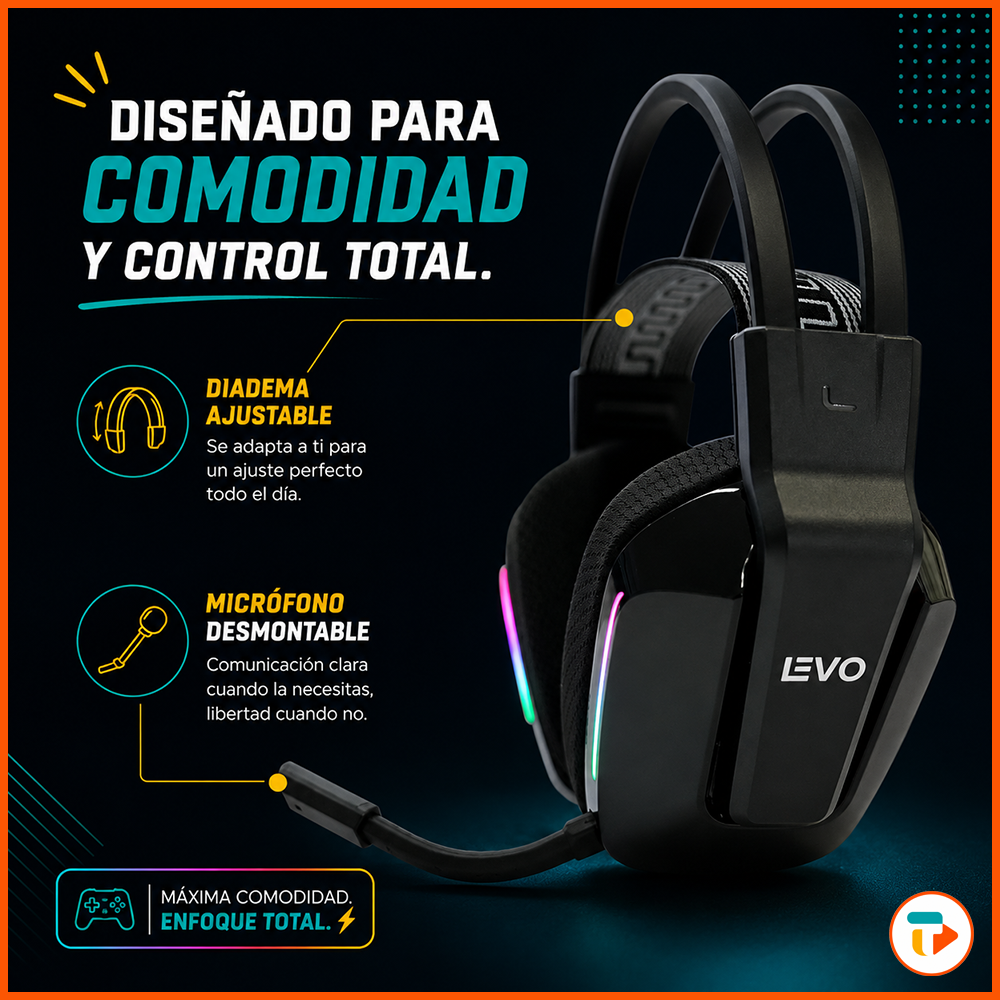 Audífonos Gamer con Micrófono